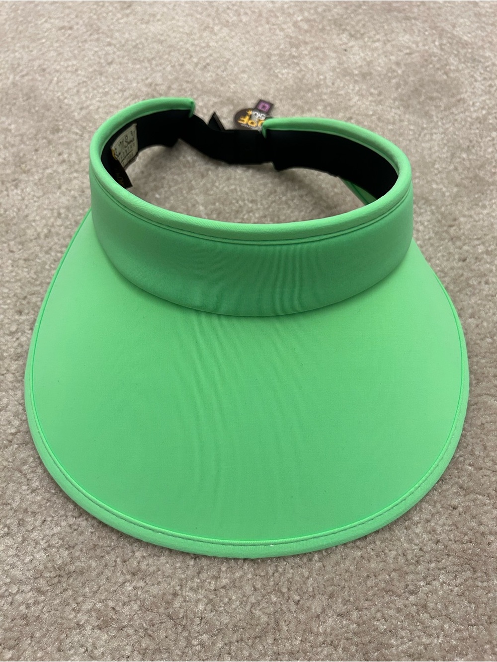 Neon Green Women's Sun Visor - Lightweight Active Visor